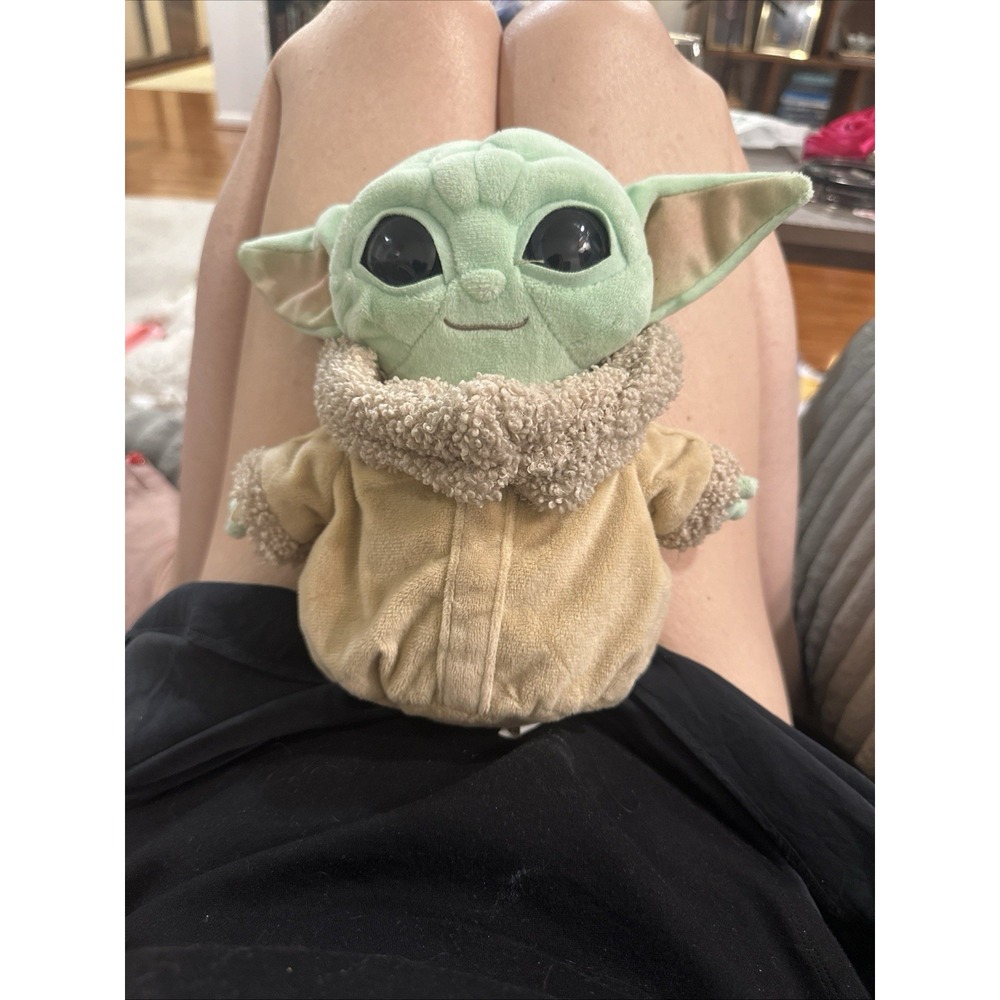 Star Wars Mandalorian The Child 11" Plush Baby Yoda Grogu Doll Mattel 2021